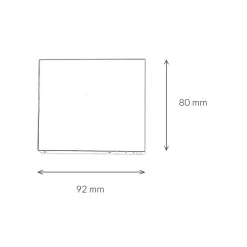 Easylight AALBORG Wandleuchte Down Außenbereich Braun Antik