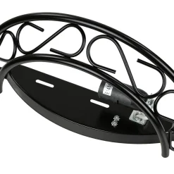 Sale Easylight Alabaster Glas Wandleuchte Schwarz ATHEN rustikal