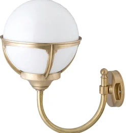 Lido Antike Hoflampe Messing rostfrei ALONNISOS außen* Außenleuchten Messing|Außenwandleuchten