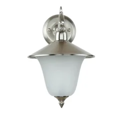 Lido Antike Lampe außen Messing Glas Rustikal ANDROS* Außenwandleuchten|Rustikale Lampen