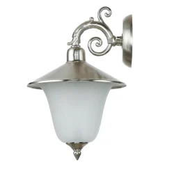 Lido Antike Lampe außen Messing Glas Rustikal ANDROS* Außenwandleuchten|Rustikale Lampen