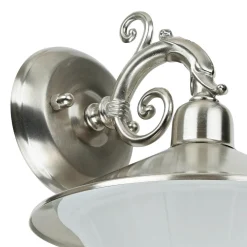 Lido Antike Lampe außen Messing Glas Rustikal ANDROS* Außenwandleuchten|Rustikale Lampen