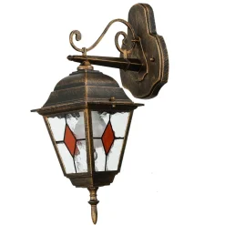 Easylight Antike Wandlampe Außen Kupfer SALZBURG wetterfest* Rustikale Lampen|Rustikale Außenleuchten