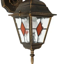 Easylight Antike Wandlampe Außen Kupfer SALZBURG wetterfest* Rustikale Lampen|Rustikale Außenleuchten