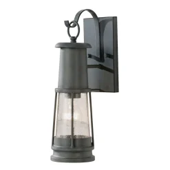 New Elstead Antike Wandleuchte außen IP44 Vintage Laterne