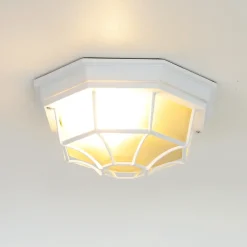 Easylight Außen Deckenleuchte E27 wetterfest Ø27cm MILANO* Rustikale Lampen|Feuchtraumleuchten