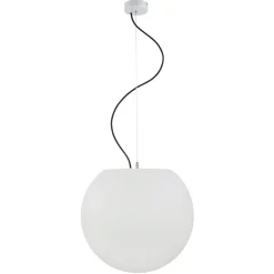 Nowodvorski Außen Hängeleuchte Weiß rund Ø45cm