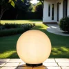 New SU-MA Außen Kugellampe Ø30 cm Weiß IP44 E27