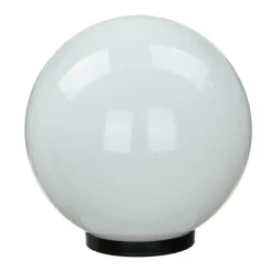 New SU-MA Außen Kugellampe Ø30 cm Weiß IP44 E27