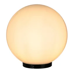 New SU-MA Außen Kugellampe Ø30 cm Weiß IP44 E27