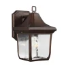 Elstead Außen Laterne Braun Rustikal IP44 Hof Aluminium* Außenleuchten Antik|Außenwandleuchten