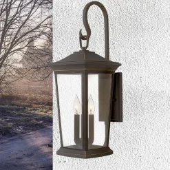 Elstead Außen Laterne in Bronze Rustikal IP44 Haustür* Rustikale Lampen|Vintage Lampen