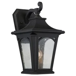 Discount Elstead Außen Laterne Schwarz Haus Hof IP44 wetterfest