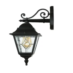 Elstead Außen Laterne Schwarz Rustikal IP43 Haustür Hof* Rustikale Lampen|Vintage Lampen