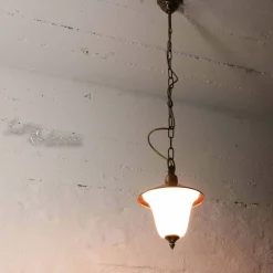 Lido Außen Pendelleuchte aus Echt-Messing Ø20cm ANDROS* Außenleuchten Antik|Rustikale Lampen