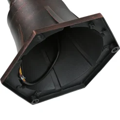 Nowodvorski Außen Stehlampe Bronze Antik Ornament Glas E27 AMUR* Rustikale Lampen|Wegeleuchten