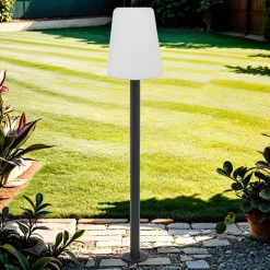 Online Nowodvorski Außen Stehlampe Grau Weiß