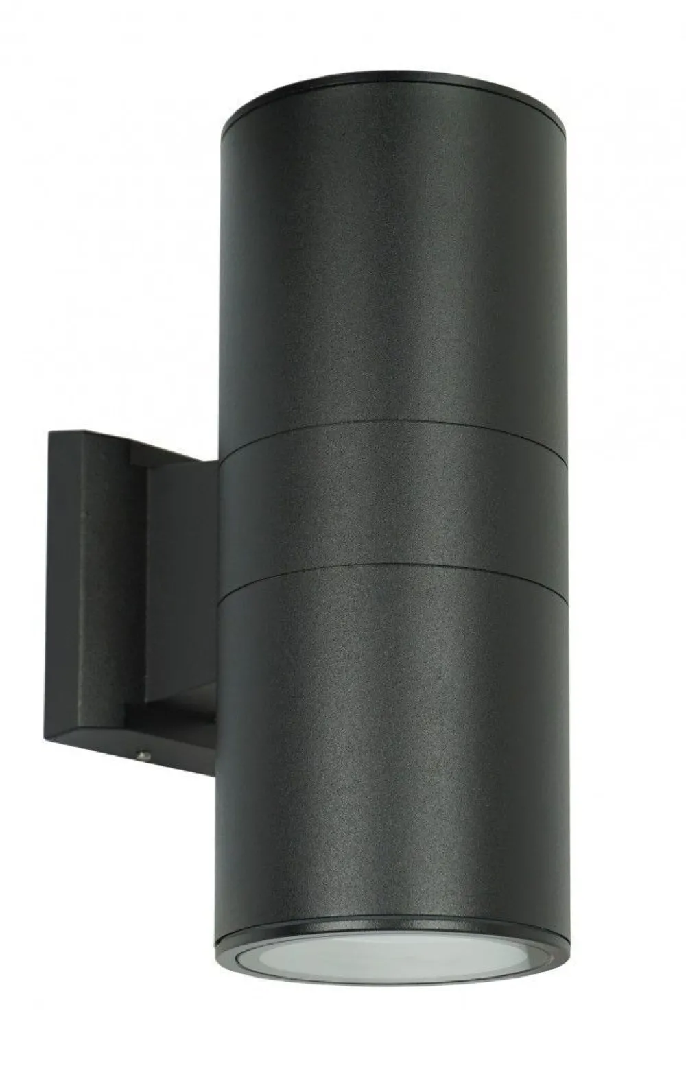 Clearance SU-MA Außen Wandlampe IP54 Up Down Schwarz H:27cm