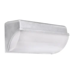 Strühm Außen Wandlampe LED IP65 26 cm breit in Silber Weiß