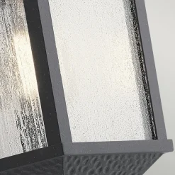 Hot Elstead Außen Wandlampe Schwarz Aluminium IP44 Rustikal