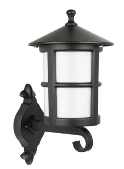 SU-MA Außen Wandlampe Schwarz Rustikal Garten Terrasse* Außenleuchten Antik|Außenwandleuchten