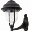 Lido Außen Wandlampe WALJAN Aluminium IP44 Rustikal Schwarz* Außenleuchten Antik|Außenwandleuchten