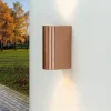 Harms Import Außen Wandleuchte AALBORG in Kupfer Up Down* Moderne Lampen|Moderne Außenleuchten