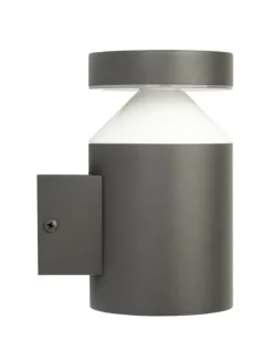 SU-MA Außen Wandleuchte LED Anthrazit IP44 Edelstahl* Außenwandleuchten|Feuchtraumleuchten