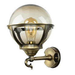 Sale Lido Außen Wandleuchte Messing Vintage IP43 Haus Hof