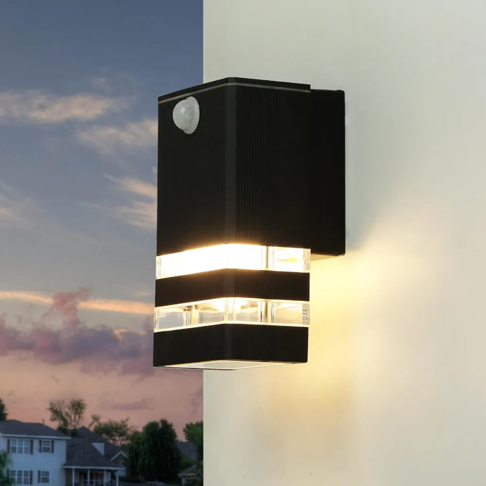 Nowodvorski Außen Wandleuchte mit Bewegungsmelder E27 wetterfest* Moderne Lampen|Moderne Außenleuchten