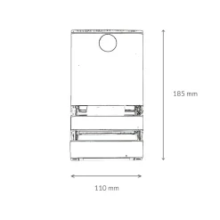 Nowodvorski Außen Wandleuchte mit Bewegungsmelder E27 wetterfest* Moderne Lampen|Moderne Außenleuchten