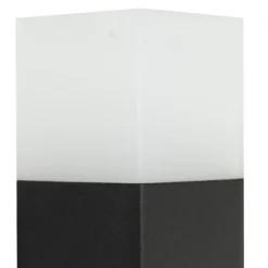 SU-MA Außen Wandleuchte Schwarz IP44 blendarm E27 AWERNE