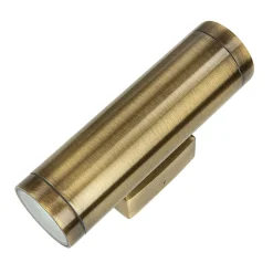 Lido Außen Wandleuchte Up Down aus Messing GU10 IP54