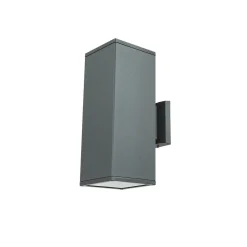 Discount SU-MA Außenlampe Anthrazit Up Down IP54 eckig 30cm