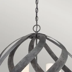 Best Elstead Außenlampe hängend Ø 66 cm groß höhenverstellbar IP44 E14