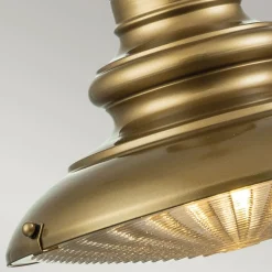 Elstead Außenlampe IP44 D: 30,5 cm E27 in Messing antik Vintage* Metall Lampen|Vintage Lampen