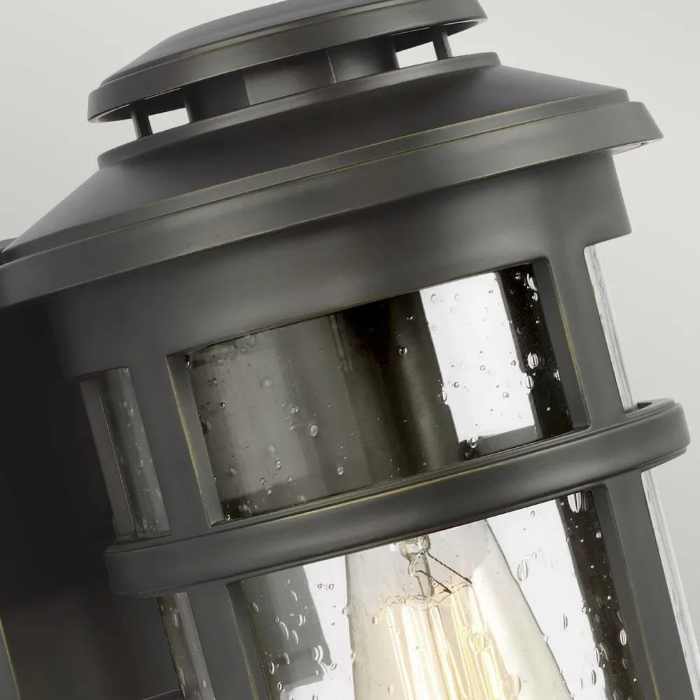 Elstead Außenlampe IP44 Rustikal in Bronze antik E27 Balkon* Außenwandleuchten|Außenleuchten Antik