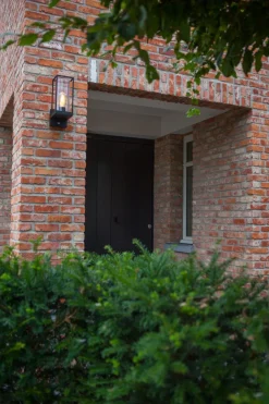 New Eco-Light Außenlampe mit Bewegungsmelder Anthrazit IP44 ELLAYINA