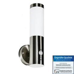 Easylight Außenlampe mit Bewegungssensor Edelstahl IP44* Metall Lampen|Moderne Lampen