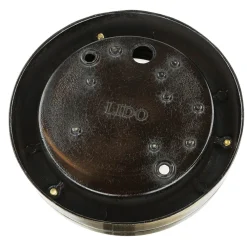 Lido Außenlampe Rund Messing Wand Haus Terrasse