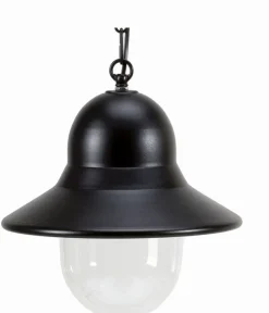 Lido Außenlampe Rustikal Schwarz Ø27cm Aluminium elegant E27* Außenleuchten Antik|Rustikale Lampen
