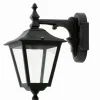 Sale Lido Außenlampe Rustikal Schwarz Aluminium elegant E27 IP44