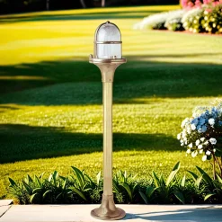 Sale Lido Außenlampe SANTORIN Messing Glas IP54 Premium