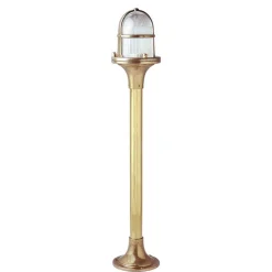 Sale Lido Außenlampe SANTORIN Messing Glas IP54 Premium