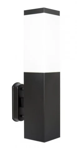 Sale SU-MA Außenlampe Schwarz Edelstahl IP44 wetterfest E27