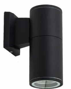 Lido Außenlampe Schwarz IP54 Aluminium E27 Modern DURSENS* Außenwandleuchten|Moderne Außenleuchten