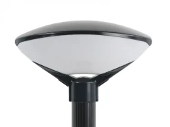 SU-MA Außenlampe Schwarz Weiß 119cm IP54 PASSART* Metall Lampen|Wegeleuchten