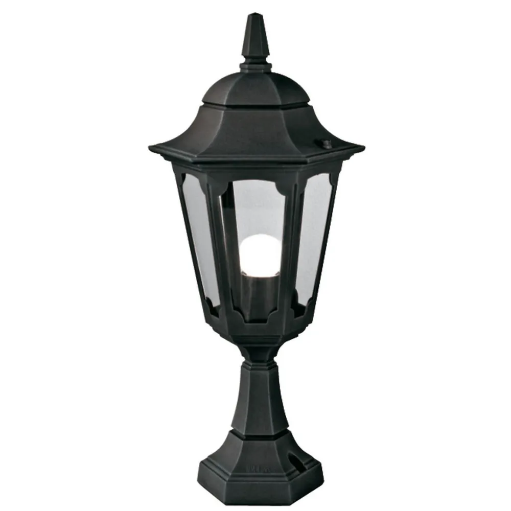 Elstead Außenlampe Stehlampe Schwarz H:54cm Garten Weg* Rustikale Lampen|Vintage Lampen