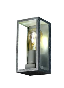 Eco-Light Außenlampe Vintage Aluminium in Zink B:11,5 cm IP44 E27