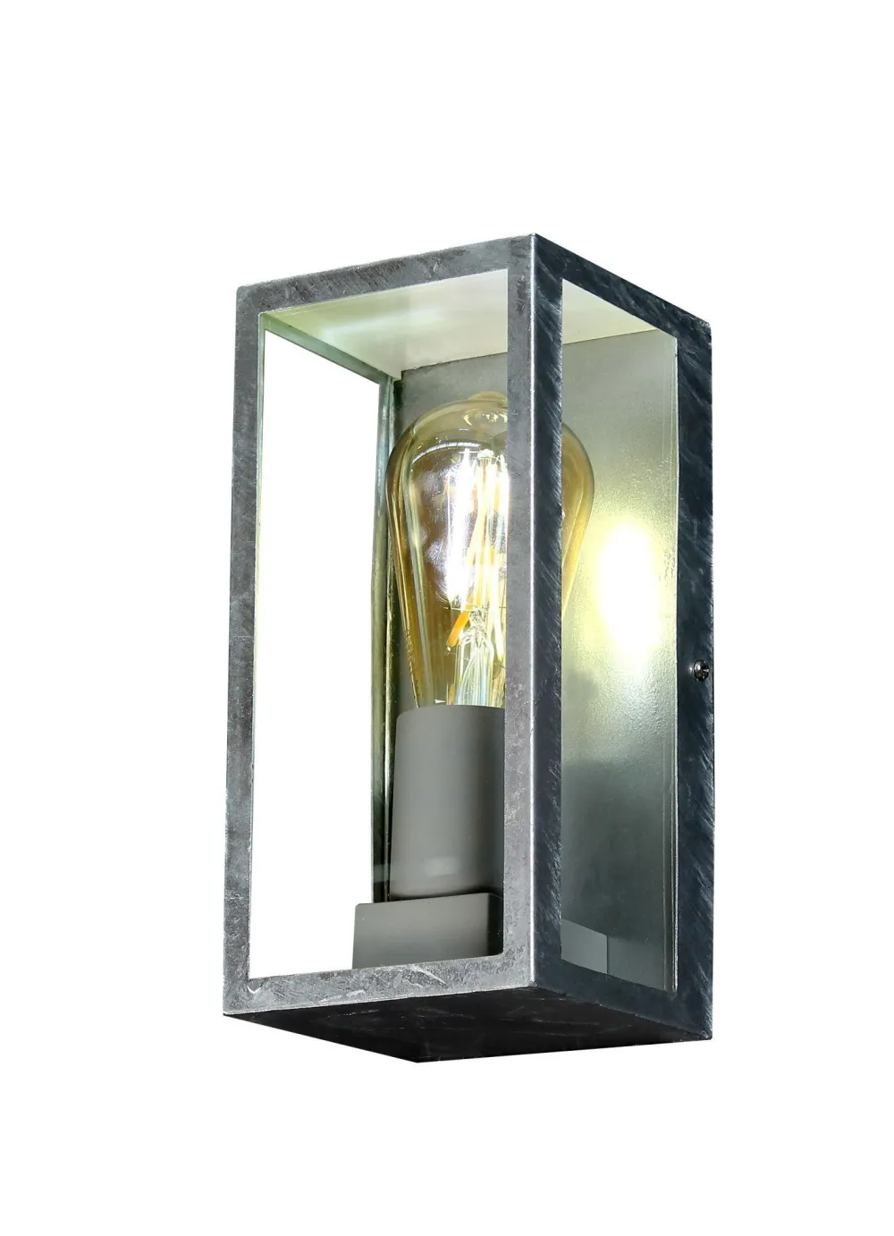 Eco-Light Außenlampe Vintage Aluminium in Zink B:11,5 cm IP44 E27